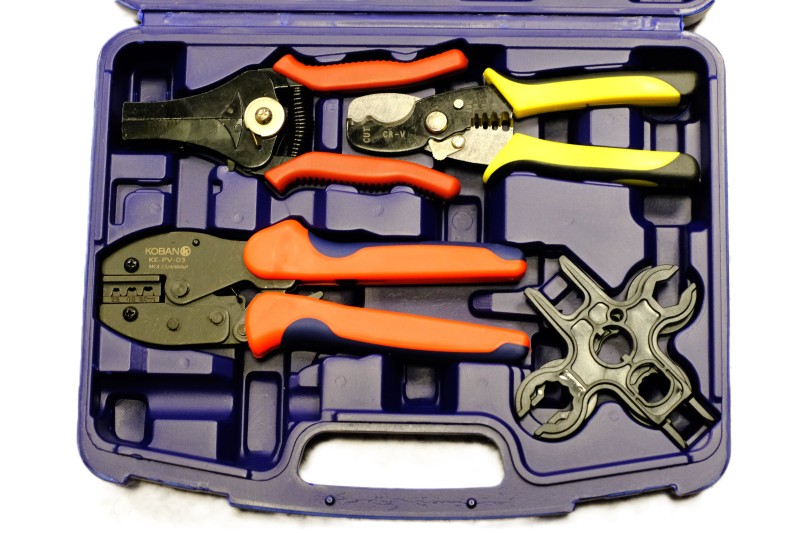 Tools for solar power plant installation